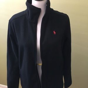 Ralph Lauren Black full zipper fleece